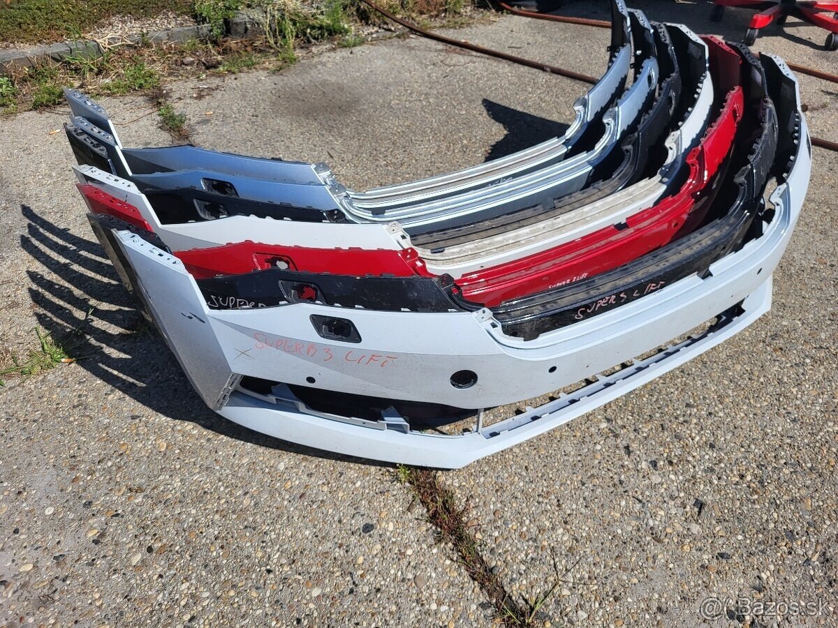 Skoda superb 3 III predny naraznik face lift - 2