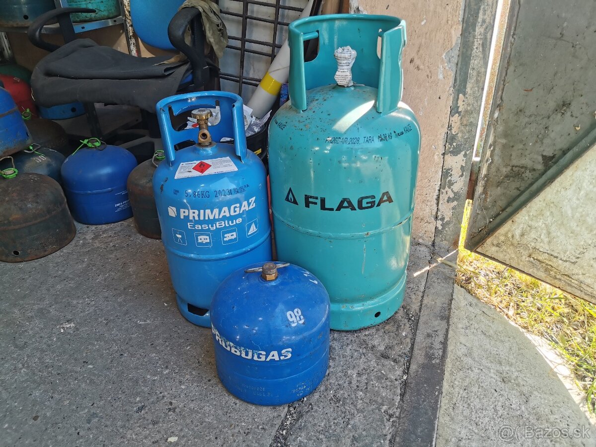Propán butánové fľaše - 2
