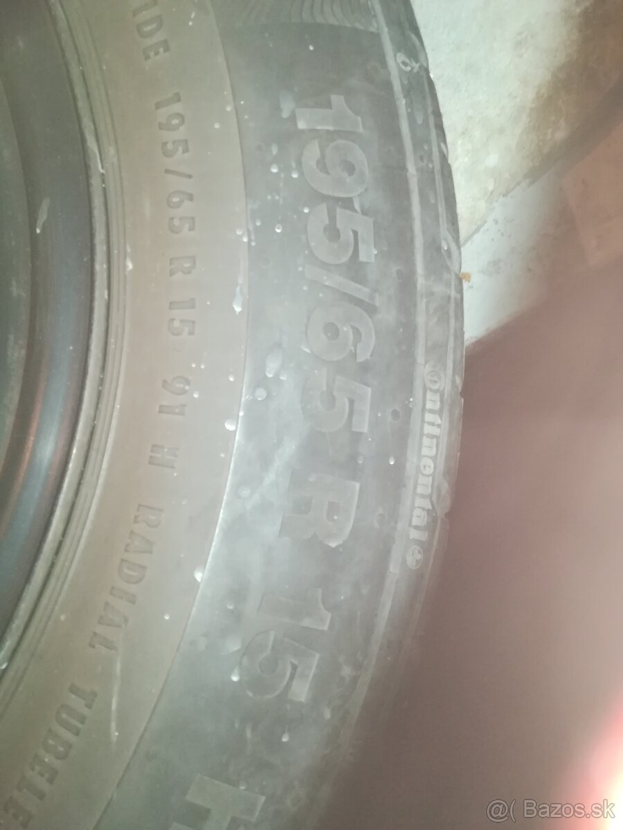 Pneumatiky Continental 195/65 R15 - 2