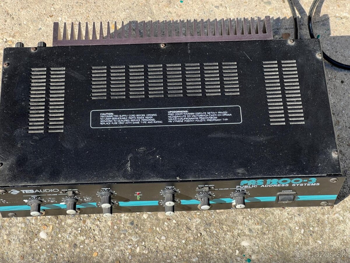 Zosilňovač PAS 1200-3 - 2