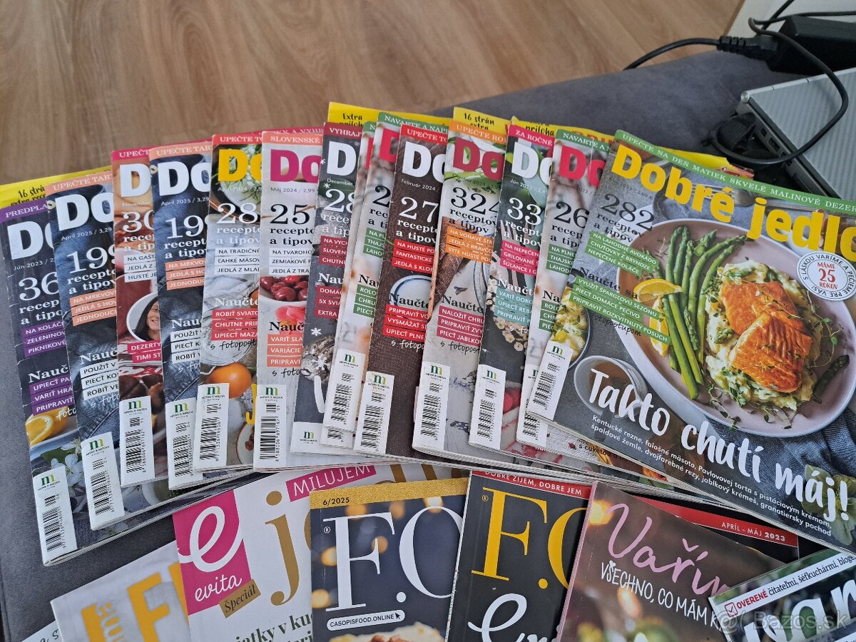 Kuchárske časopisy Znížené - 2