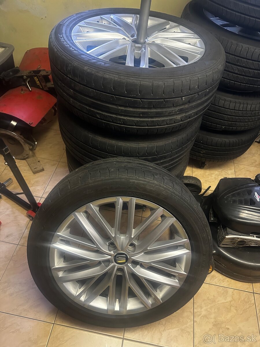Seat Ateca sada letných kolies 5x112 r18 - 2