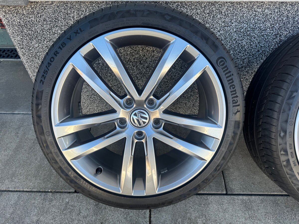 Sada originálnych diskov VW + pneu CONTINENTAL - 2