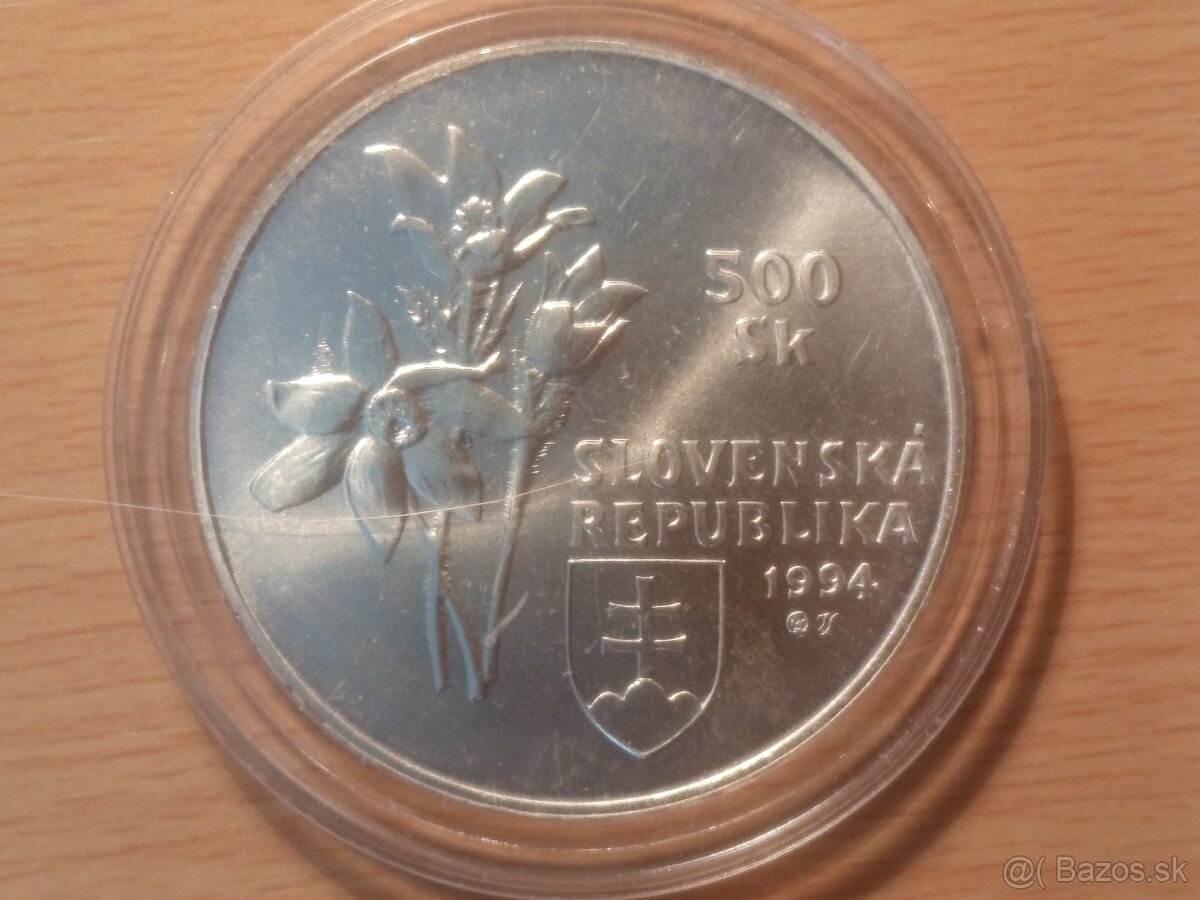 Slovenský raj BK 500 Sk – Investičné striebro - 2