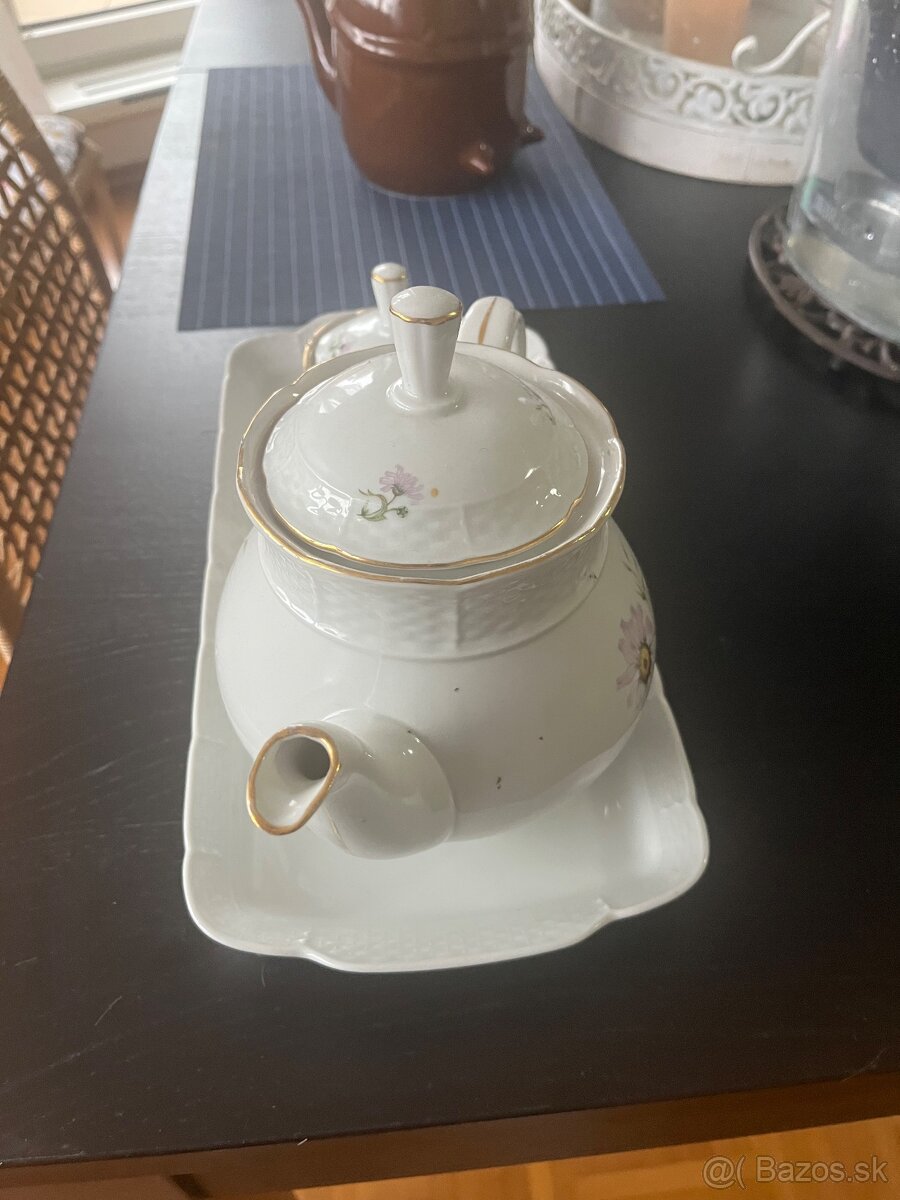 Porcelánový čajový set - 2