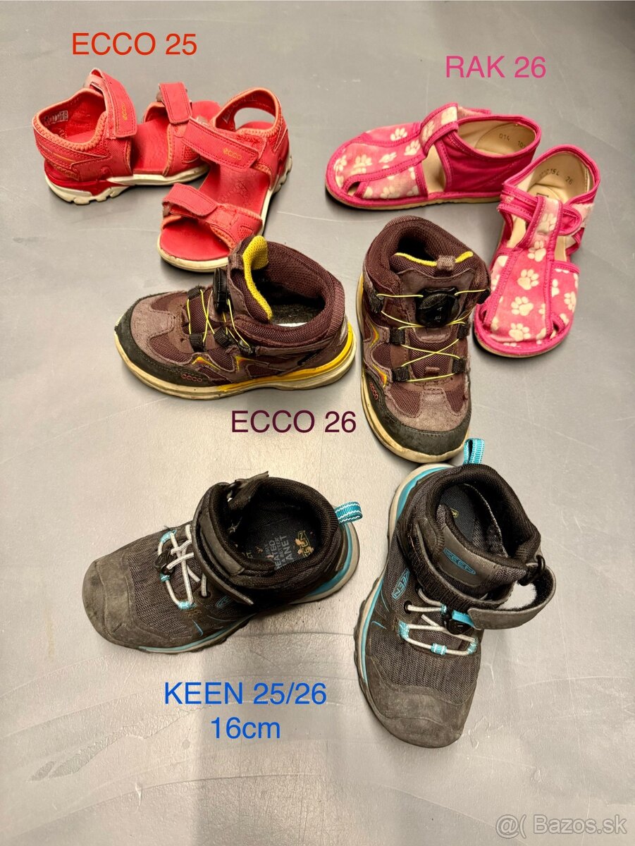 predám a darujem topánky ECCO KEEN HEAD SKETCHERS - 2