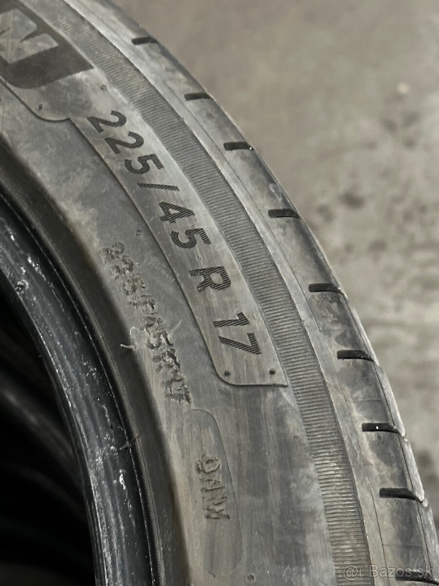 LETNÁ SADA 225/45 R17 MICHELIN PRIMACY 4 - 2