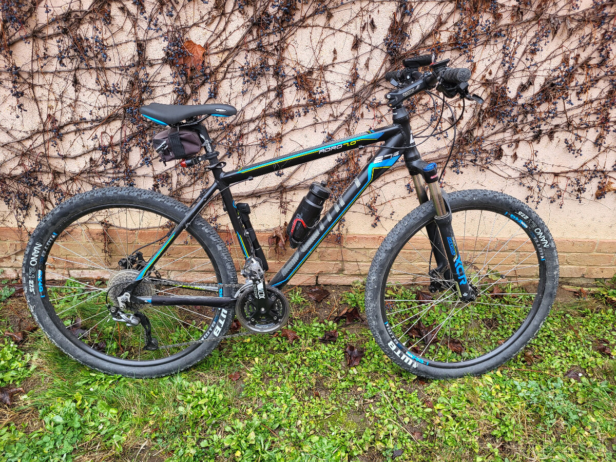 Horský bicykel DEMA Adro 7.0 – Suntour XCR, kotúčové brzdy, - 2