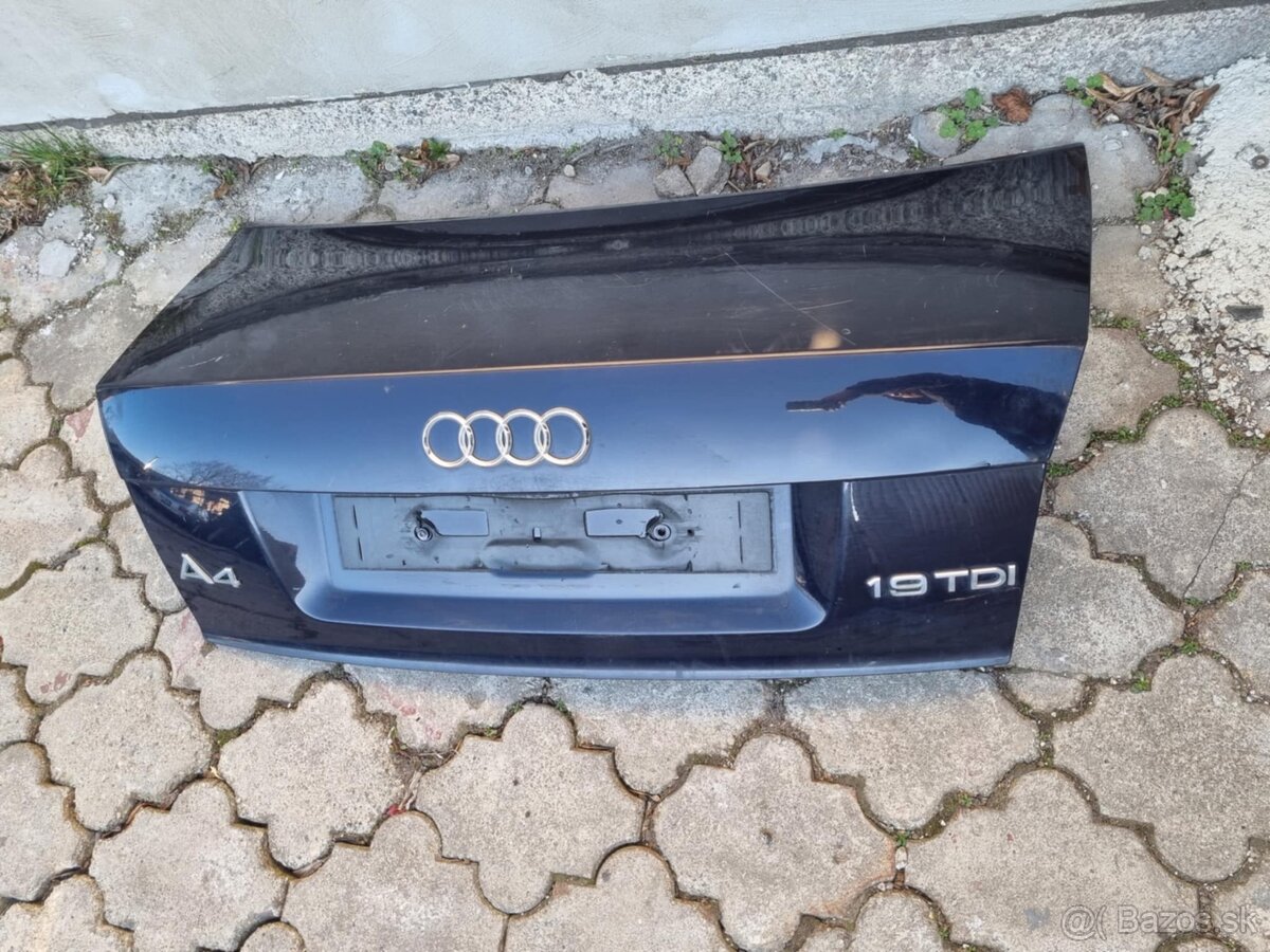 Zadný Kufor Audi A4 B6 tmavomodrá metalíza - 2