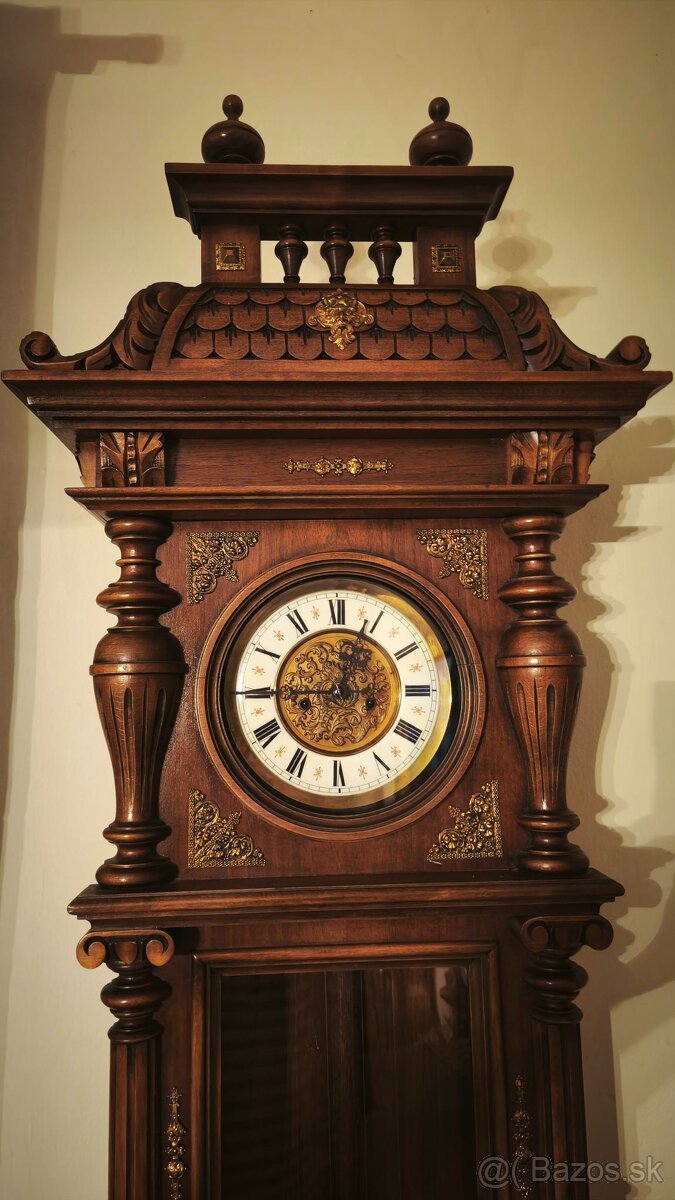 Starožitné "cisárske" hodiny Schlenker Kienzle - 2