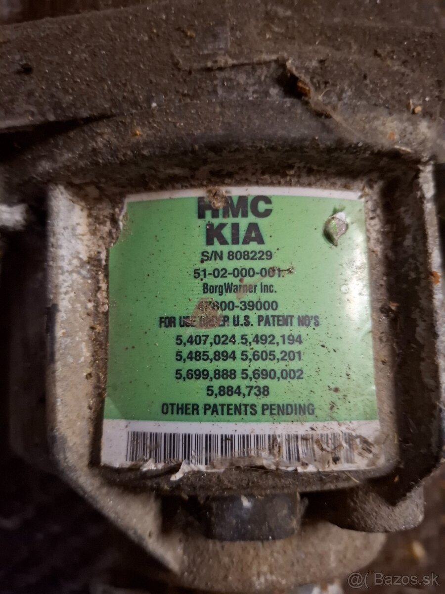 Predam zadny dif Kia Sportage - 2