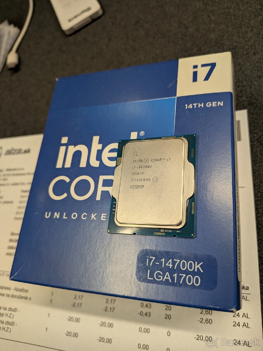 Intel Core i7-14700K | ZÁRUKA 12 mesiacov - 2