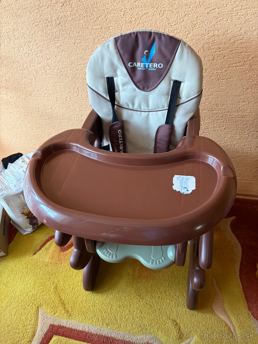 Detská stolička Caretero 2v1 – stolička + stolík - 2