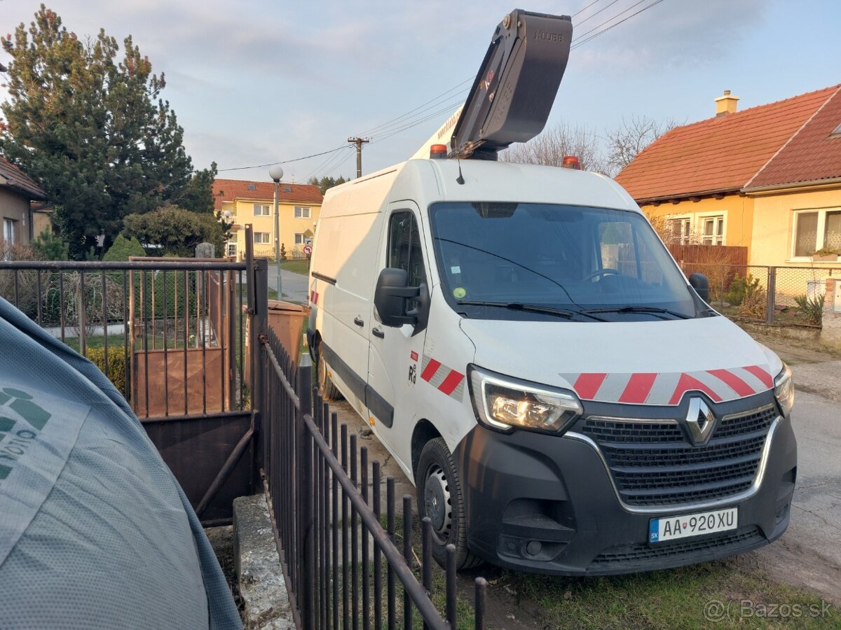 Pracovná plošina RENAULT Master KLUBB K32 2020 13m - 2