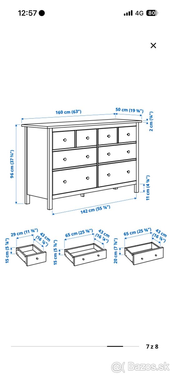 IKEA Hemnes Komoda - 2