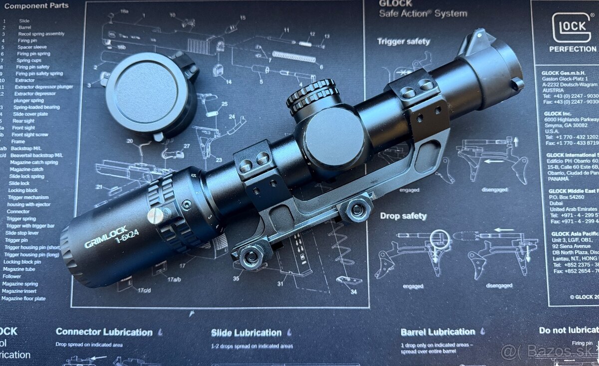 Predám optiku Vector Grimlock 1-6x24 - 2