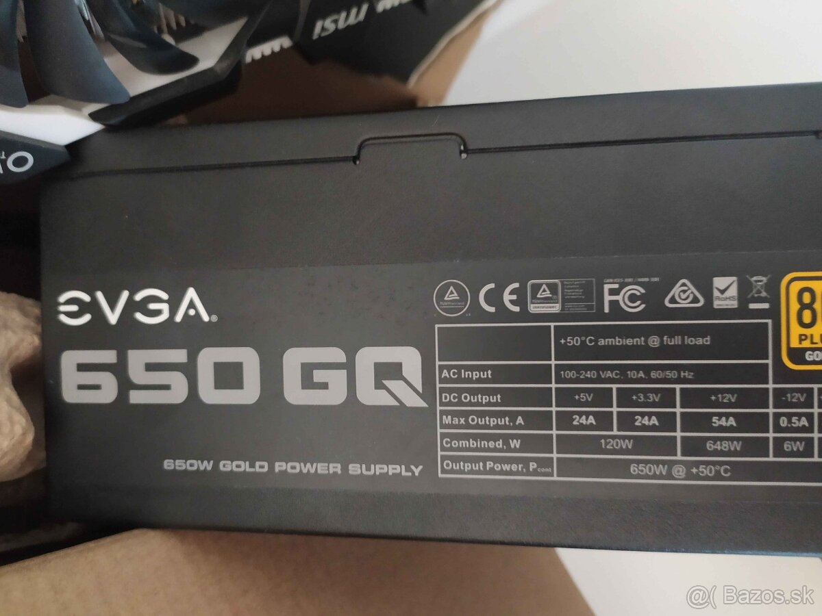 EVGA 650 GQ 80 PLUS Gold - 2
