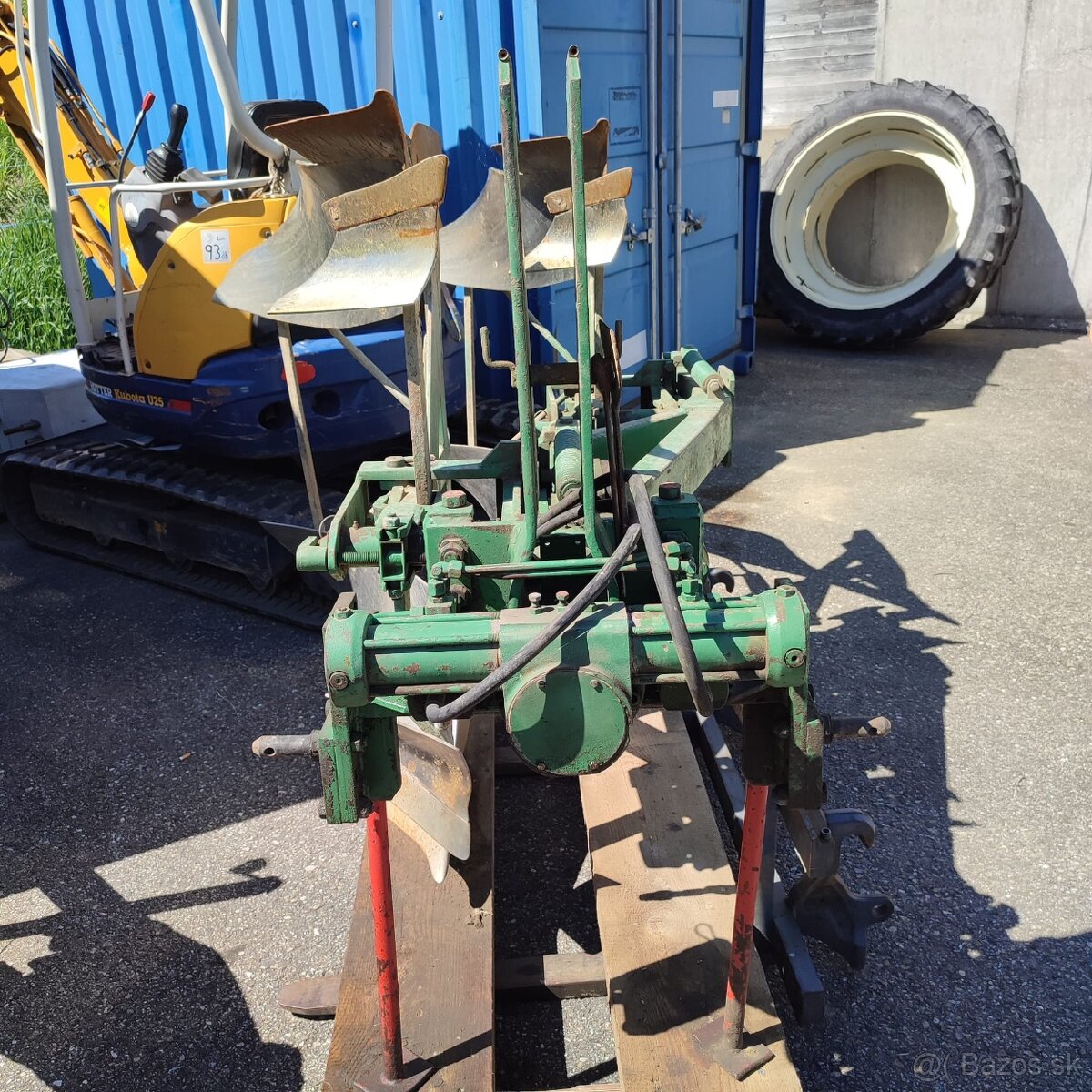 Pluh dvoják hydraulický obracák Althaus - 2