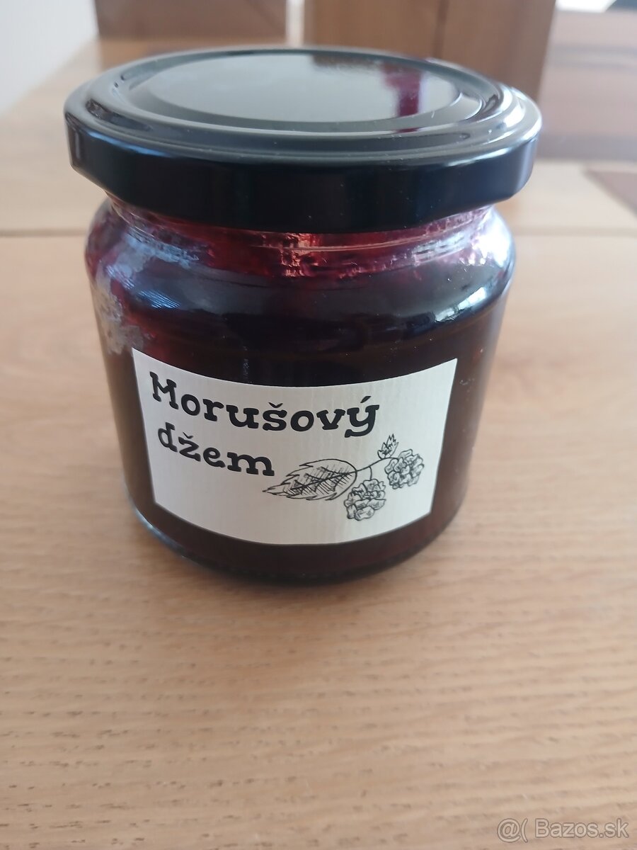 Morušový pečený čaj a džem - 2