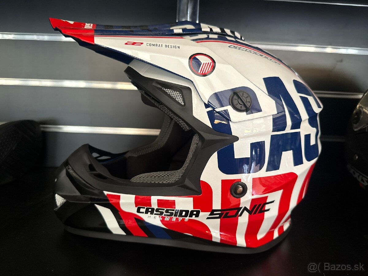 Prilba Cassida Motocross XL - 2