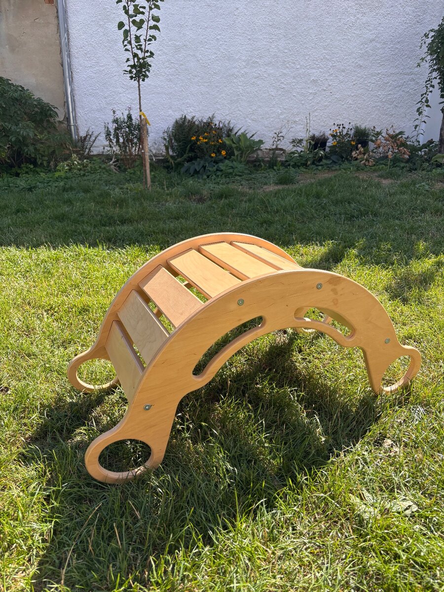 Drevená Montessori hojdačka - 2