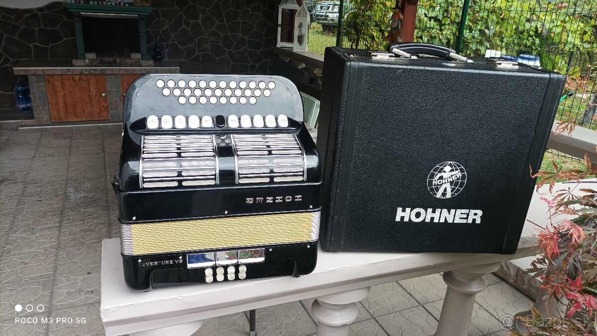 Harmonika -Heligonka.Hohner Ouventure 5 hlas. - 2