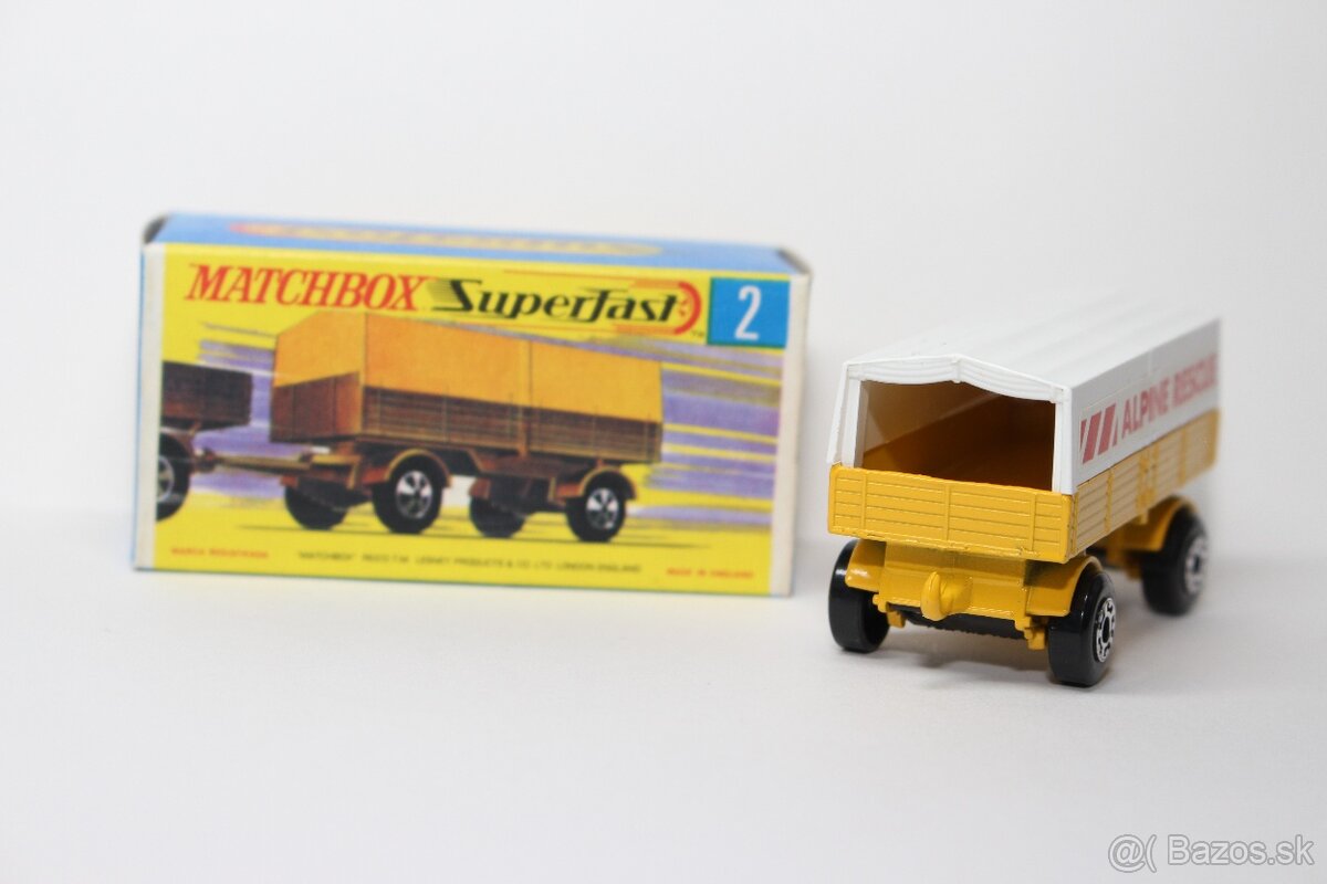 Matchbox SF Mercedes trailer - 2
