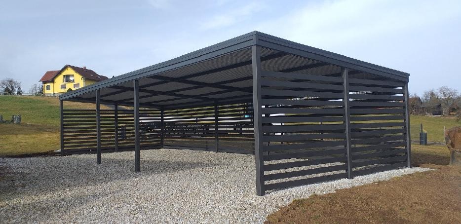 Prístrešok na autá CARPORT - 2