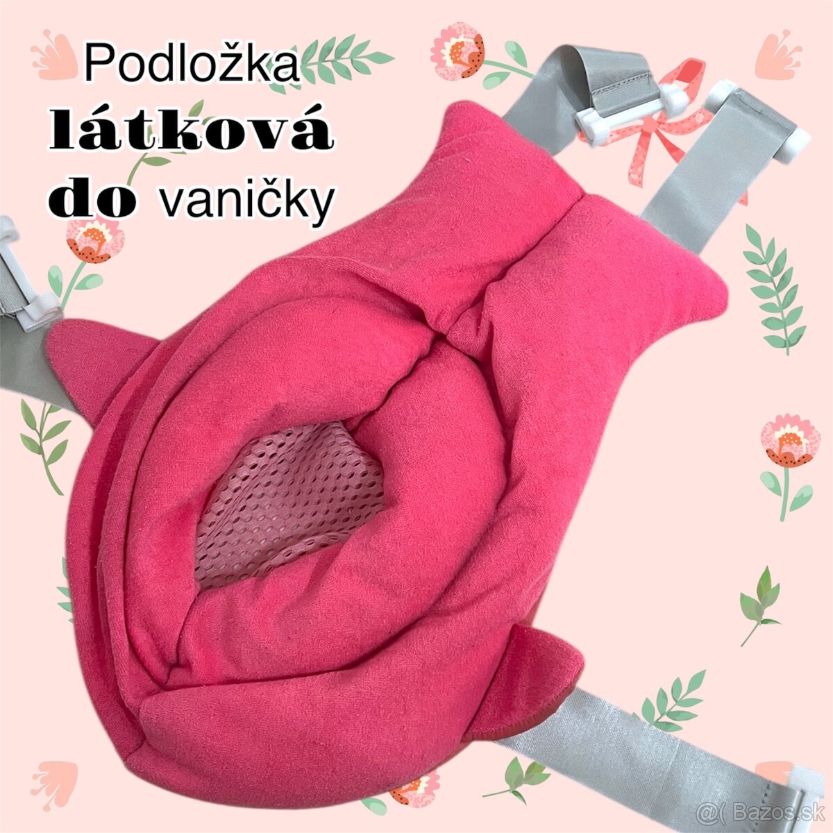 Skladacia vanička s teplomerom a podložkou - 2