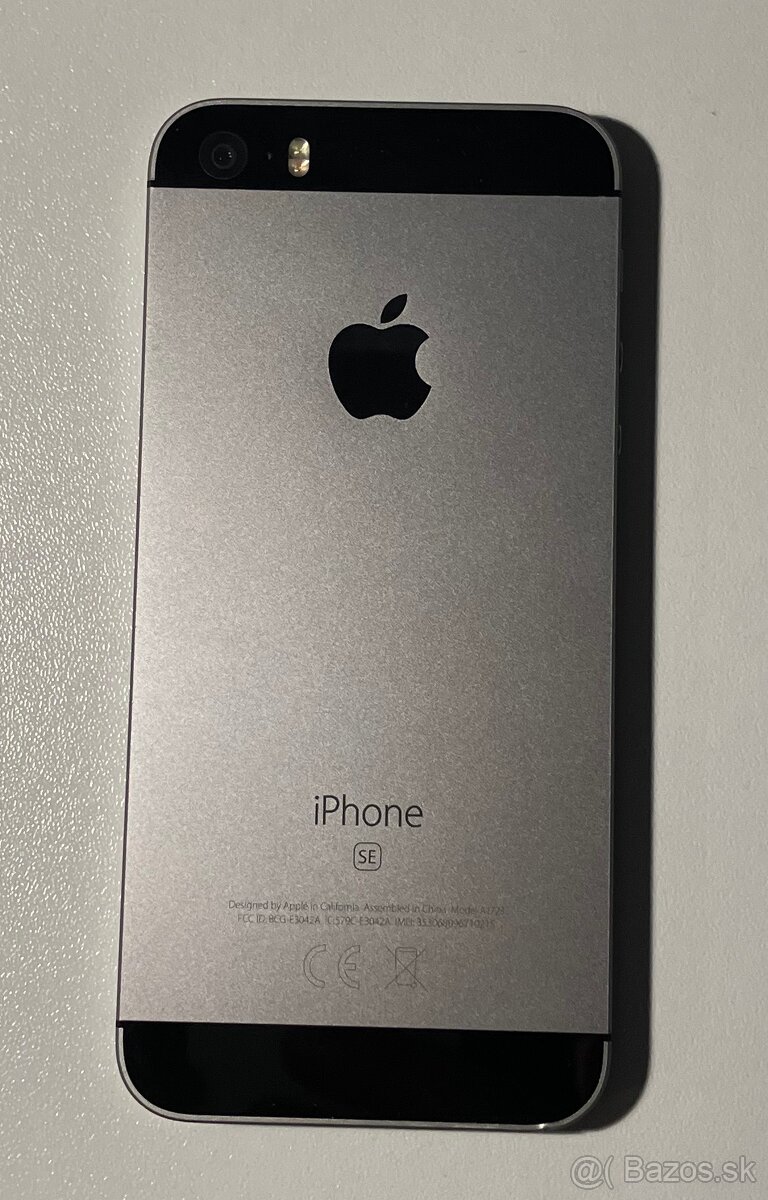 Predám iPhone SE 2016 32GB - Vesmírne sivý - 2