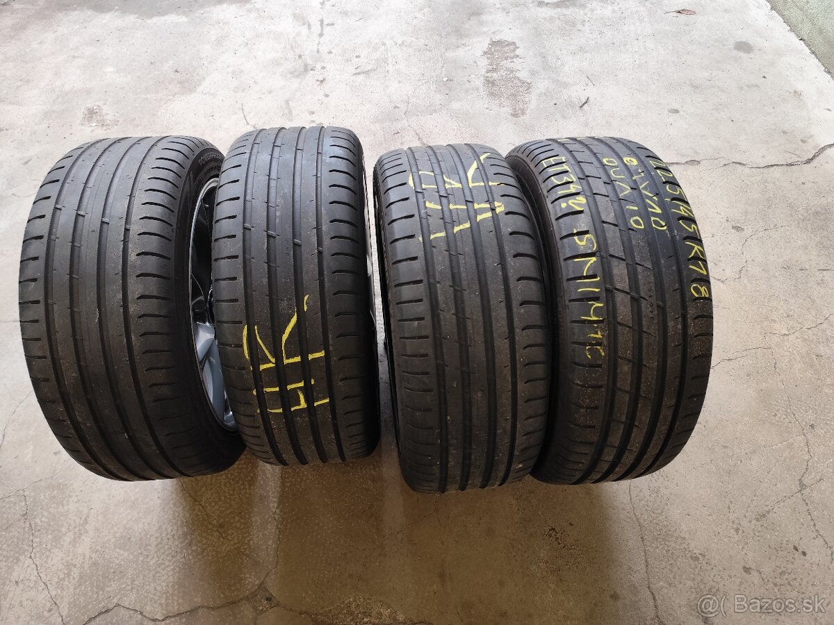 BMW sada alu+pneu 225/45 18" - 2