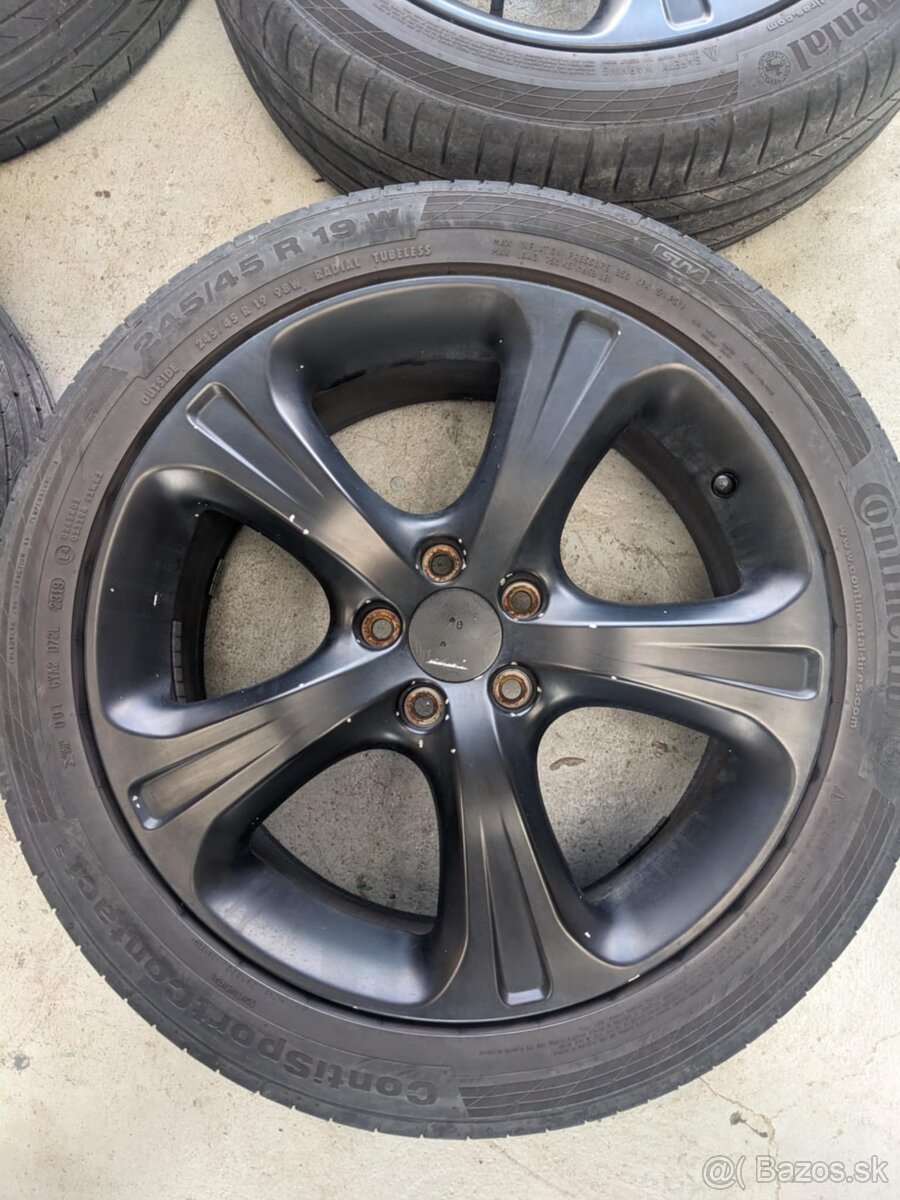Sada kolies 5 x 114,3 R19 s letnými pneu - 2