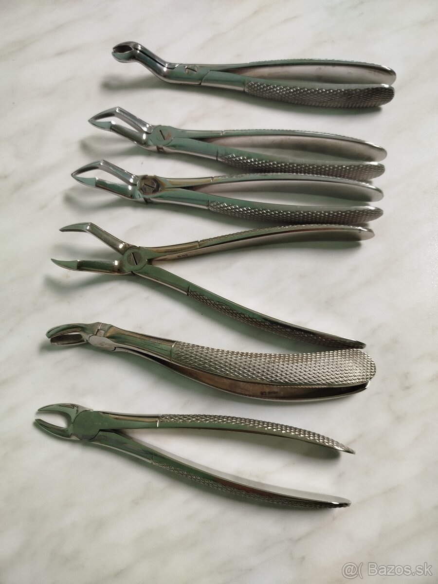 Predám zubné kliešte, páky - 2