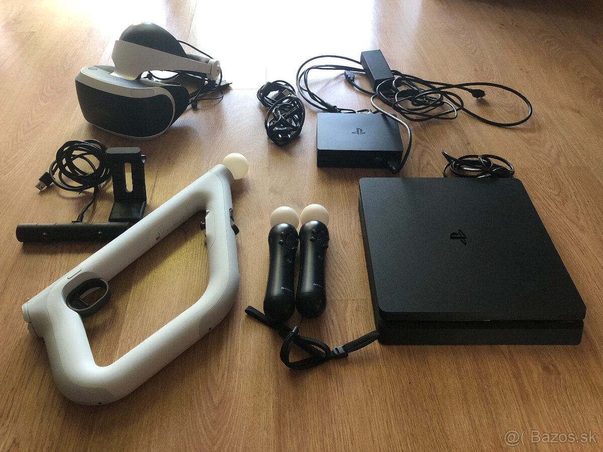 PS4 Slim 500GB + Sony PS VR + príslušenstvo - 2