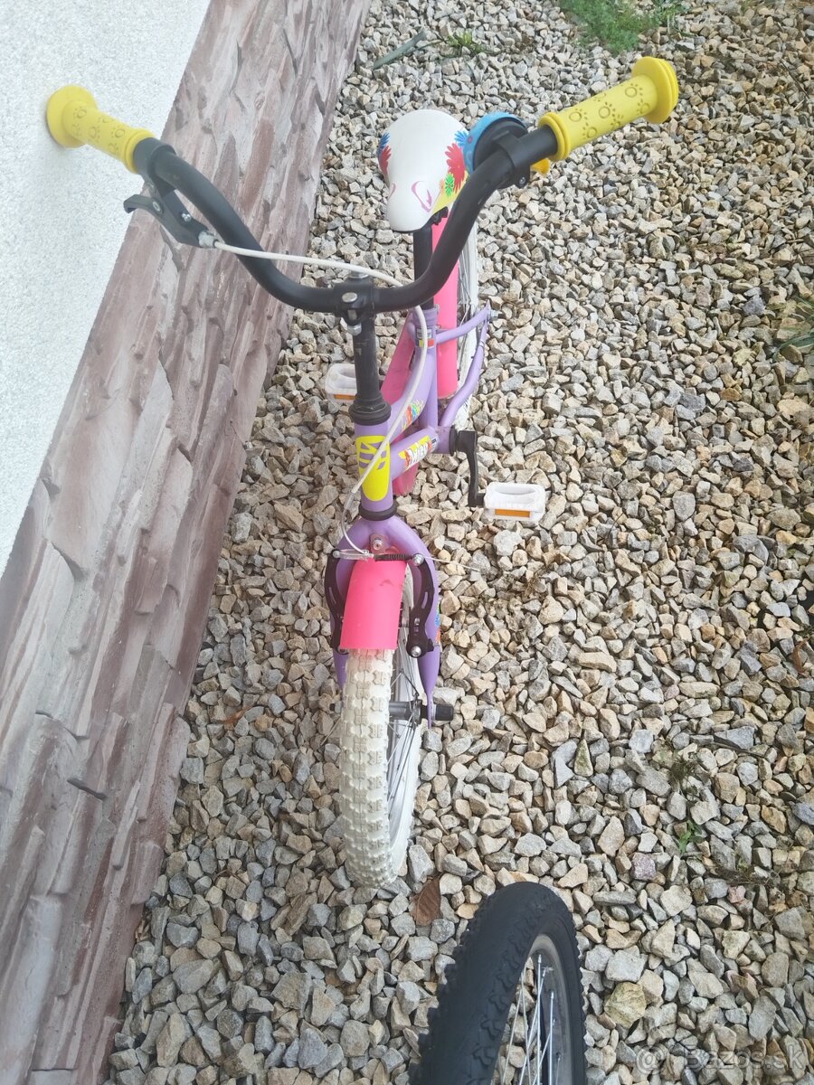 DHS DAISY 1602 16" - DETSKÝ BICYKEL PURPLE - 2