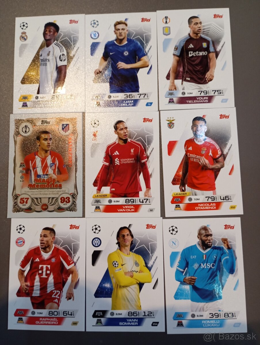 Futbalové karty - 2