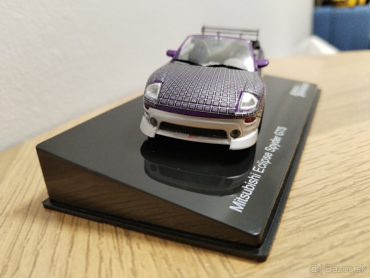 Predám model Mitsubishi Eclipse Spyder 1:43 Fast & Furious - 2