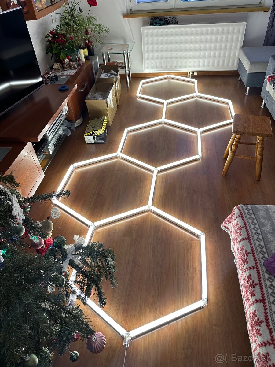 LED Hexagon svetlá 3000K - 2
