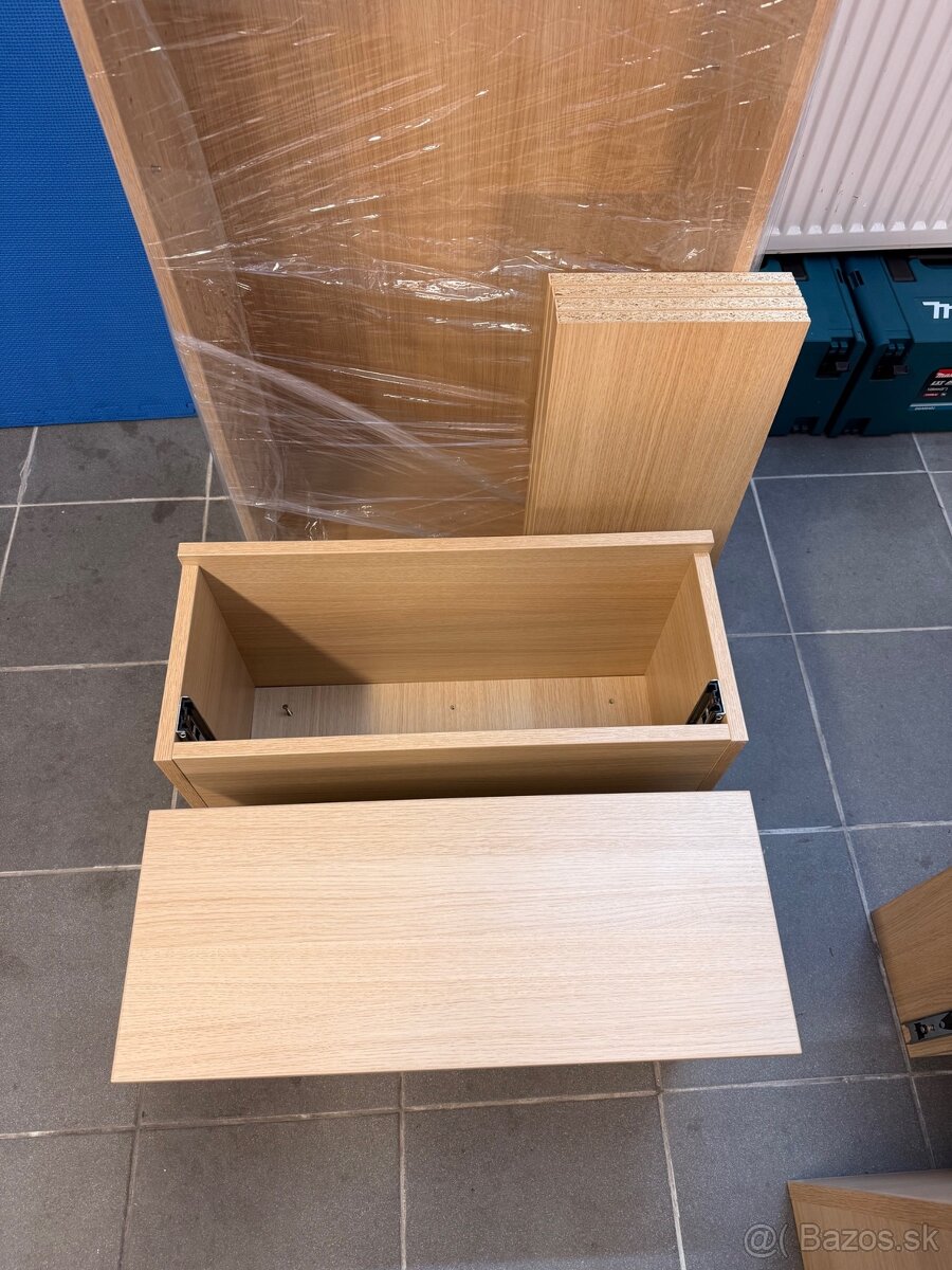 Predám obývačkovú stenu - knižnicu - 2