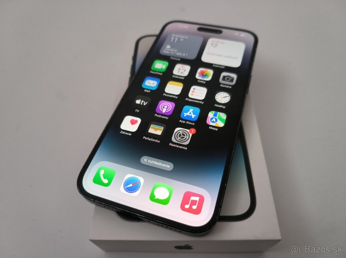 apple iphone 14 PRO 128gb Space Black / Batéria 100% - 2