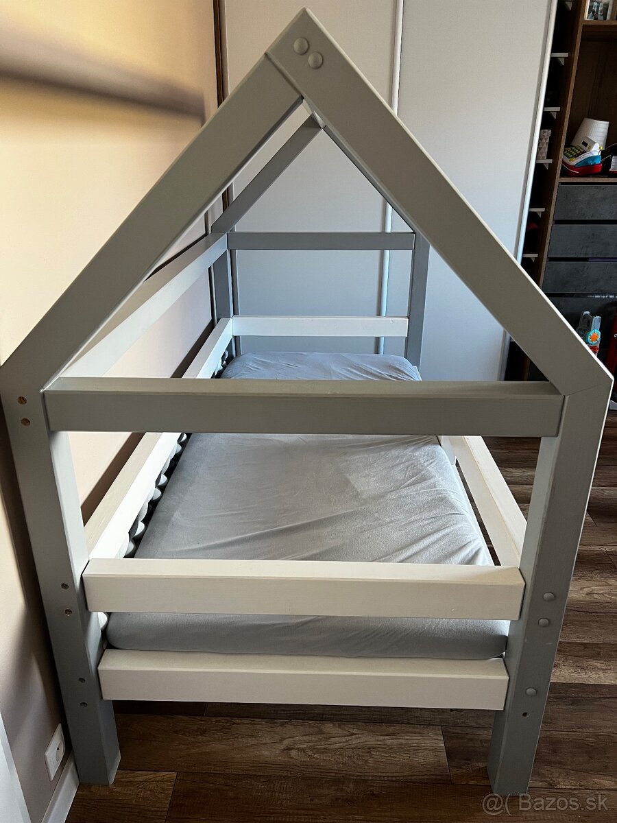 Domčekova posteľ pre deti - 2
