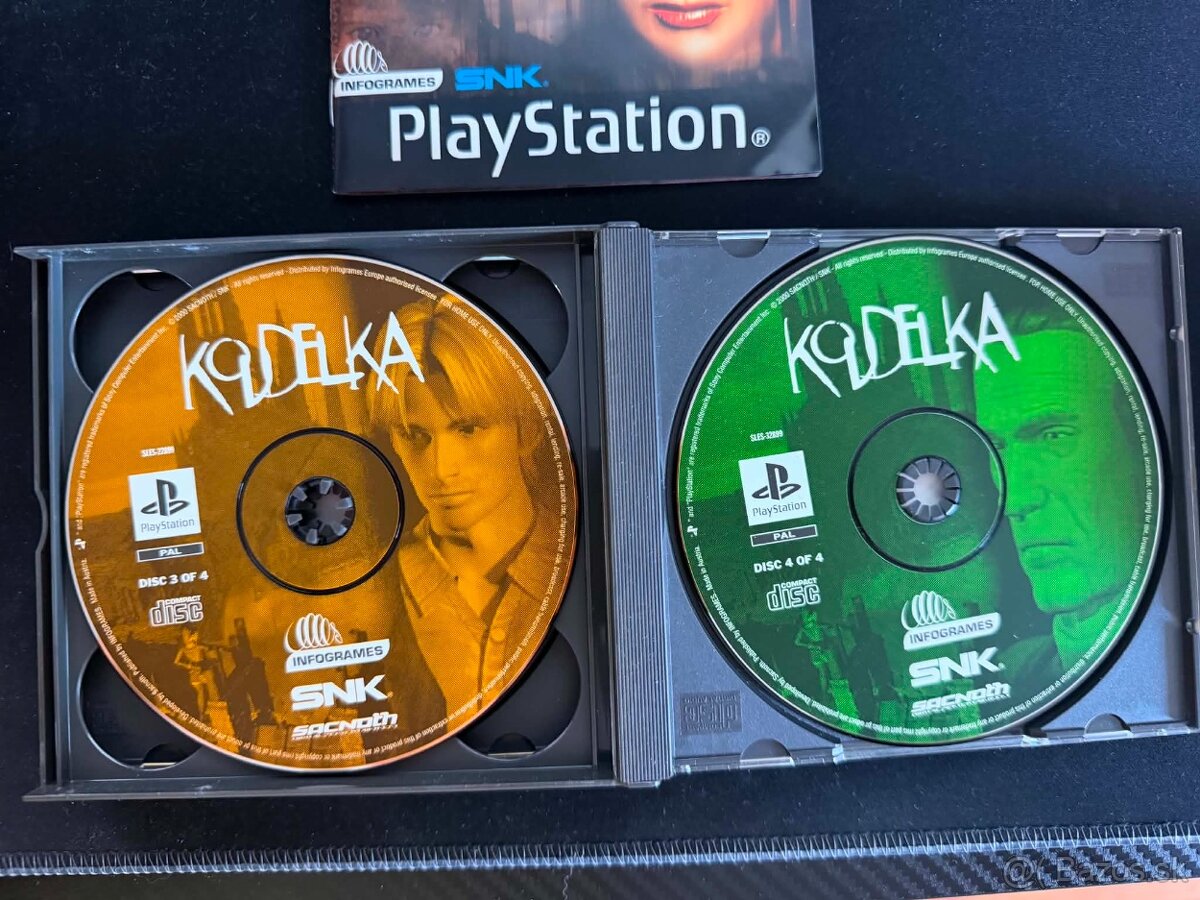 Koudelka PS1 / Black Label / Kompletná / 4 Disky TOP - 2