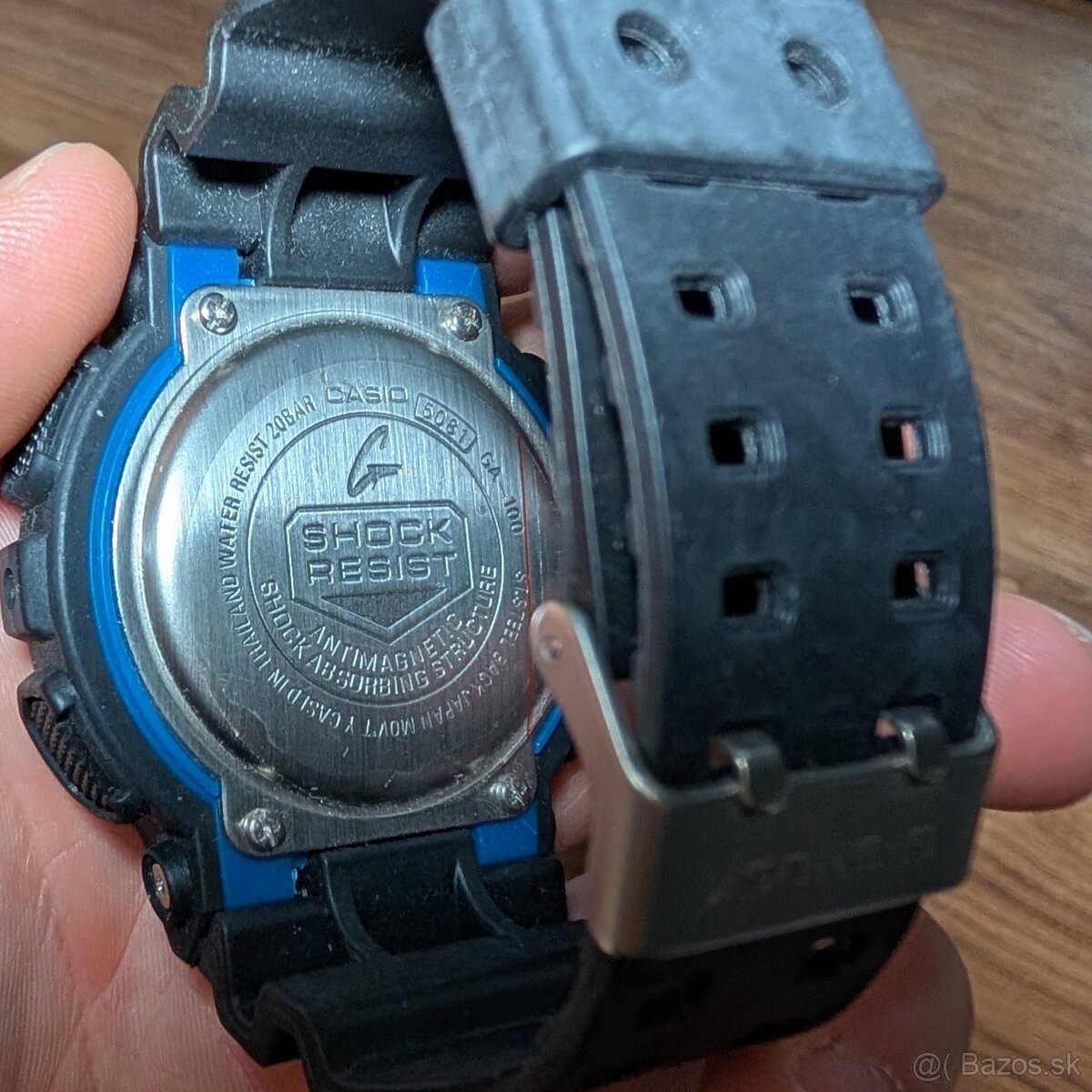 Casio GShock Resist 5081 GA-100 čierno modré - 2