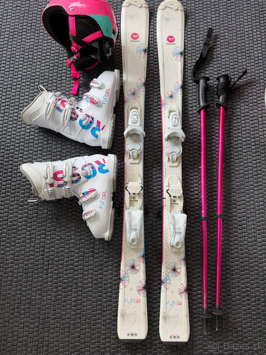 Detské/juniorské lyže Fun girl vlocky 120cm - 2