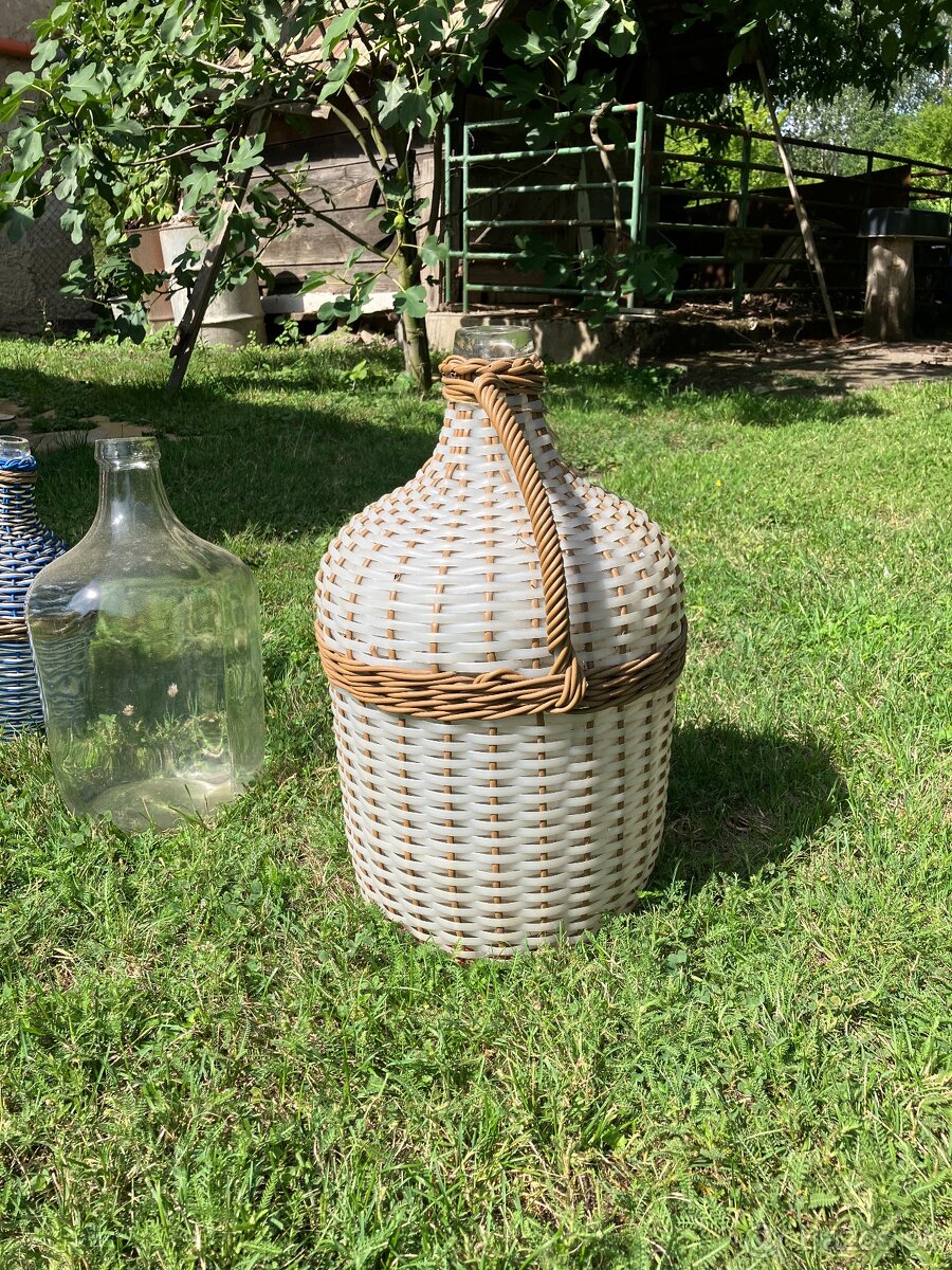 Demižóny na víno, 5ks - 2