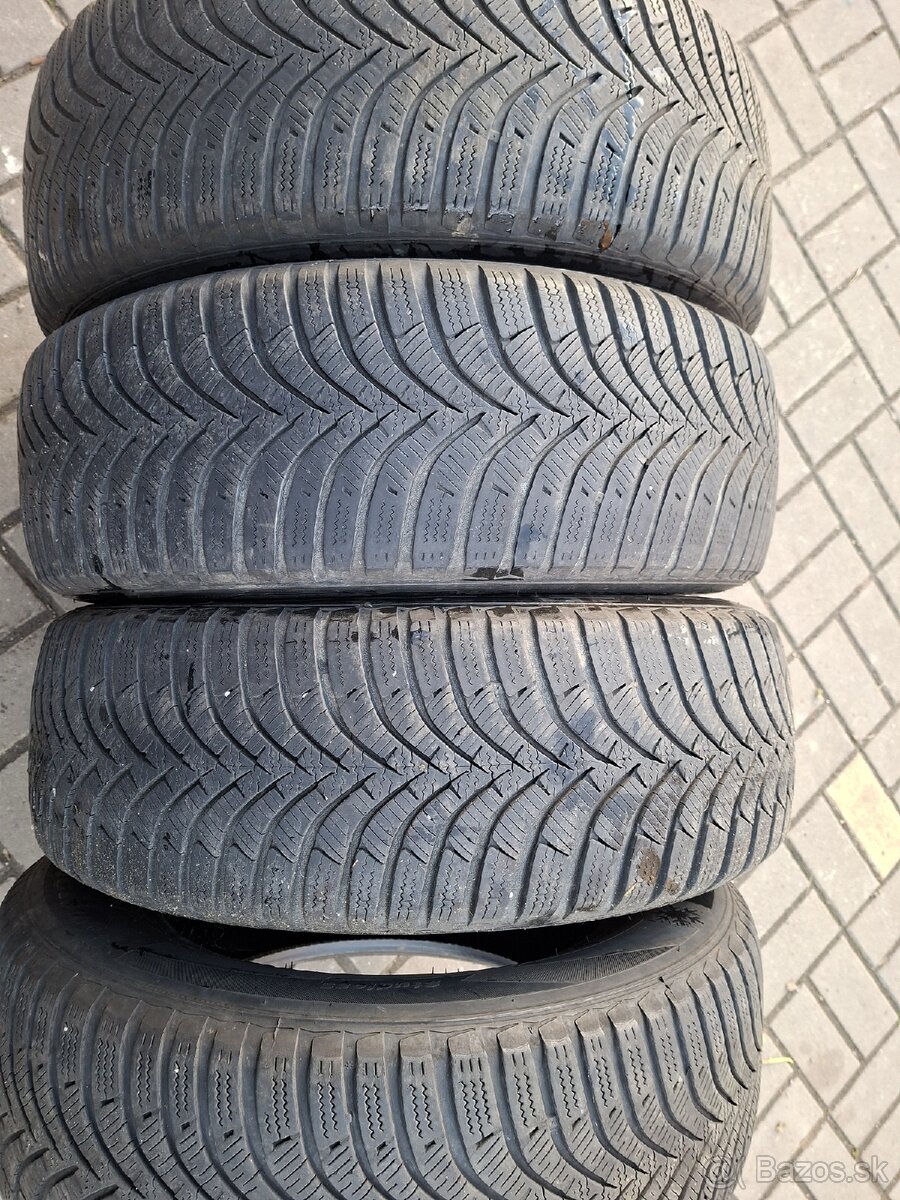 Predám4 zimné pneumatiky 195/65R15 91 T - 2