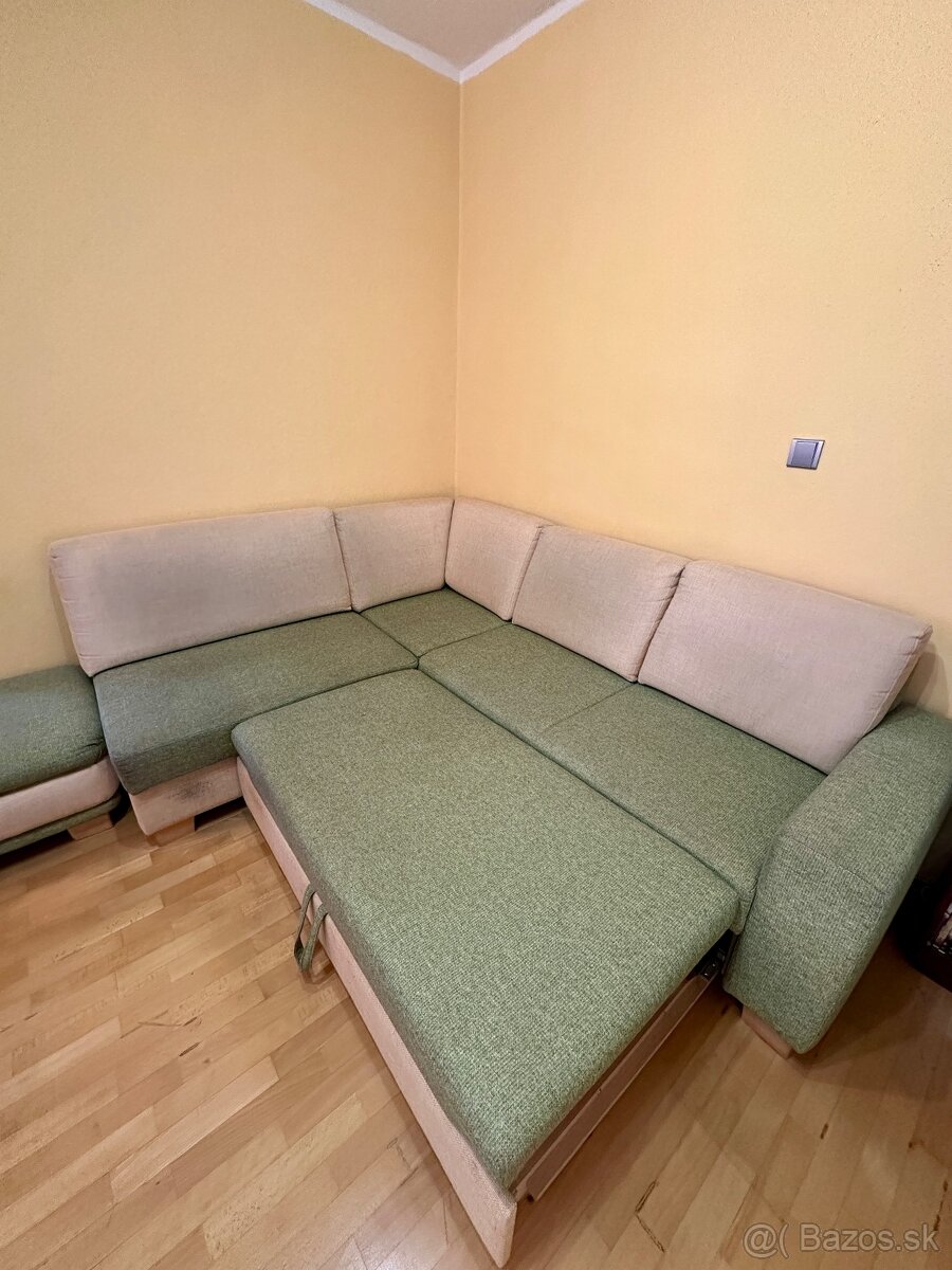 Predám L-kovú používanú sedaciu súpravu za výhodnú cenu - 2