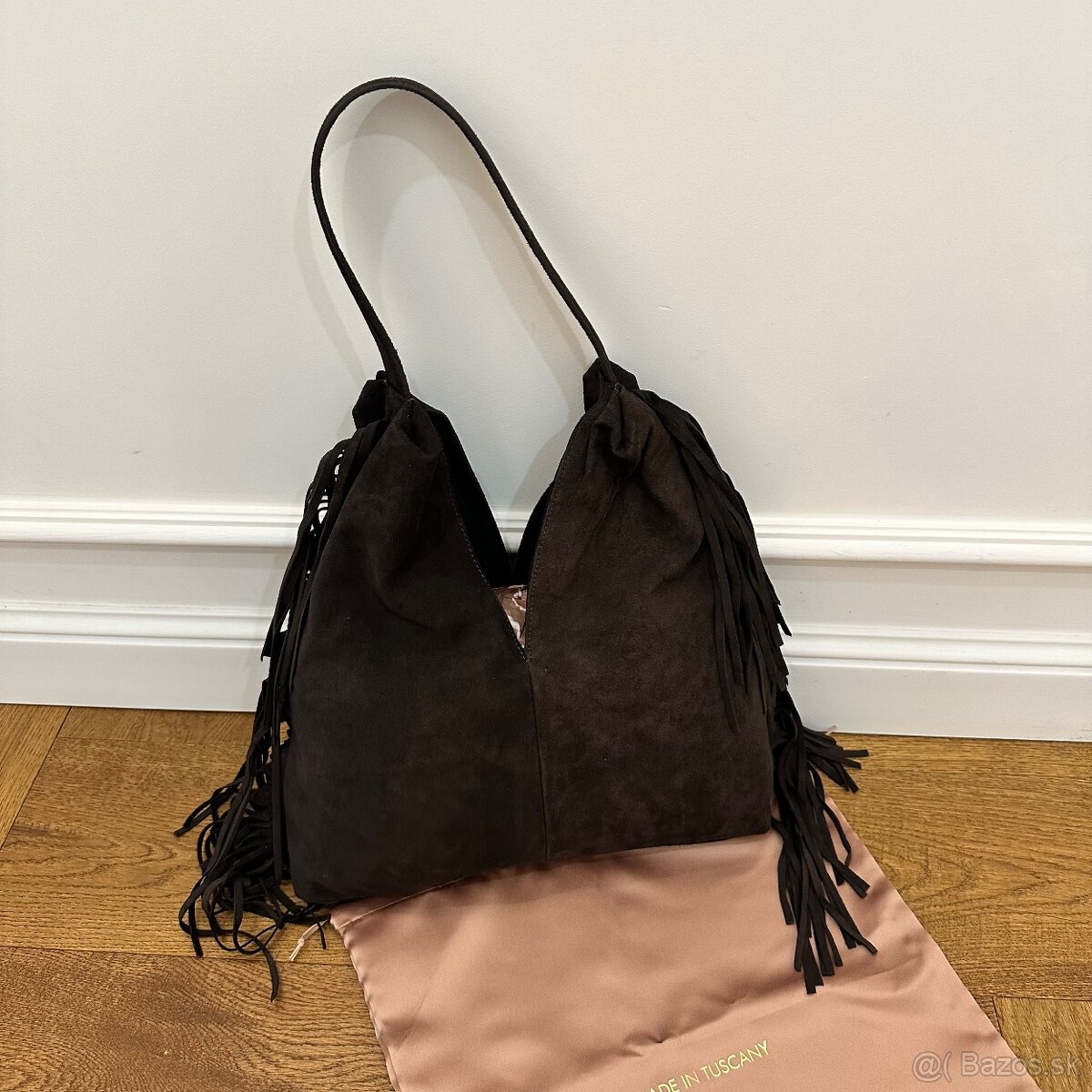 Talianska kožená kabelka - 2