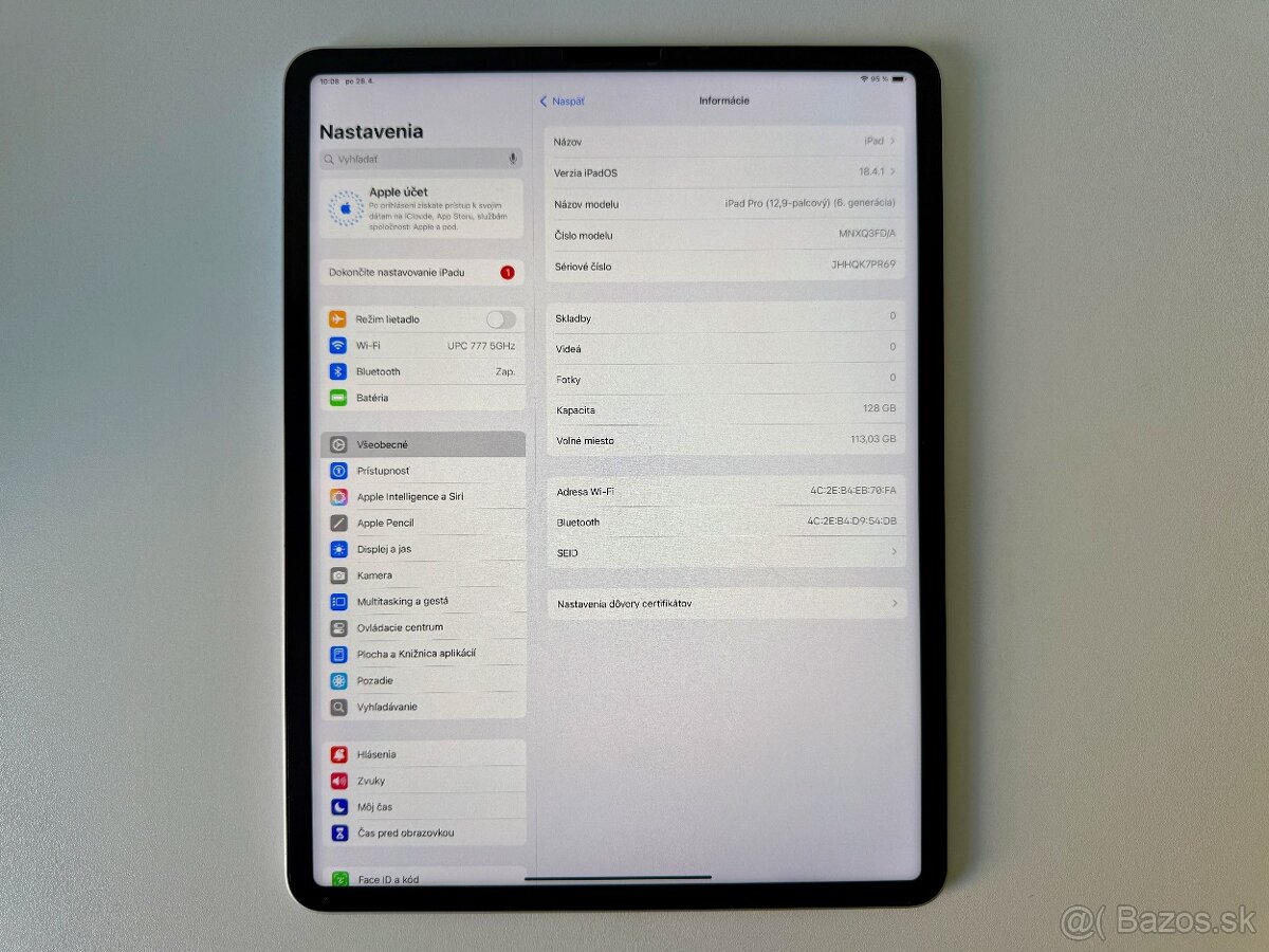 PREDAM/ VYMENIM IPAD PRO 12,9 M2 / FOLIA - - 2