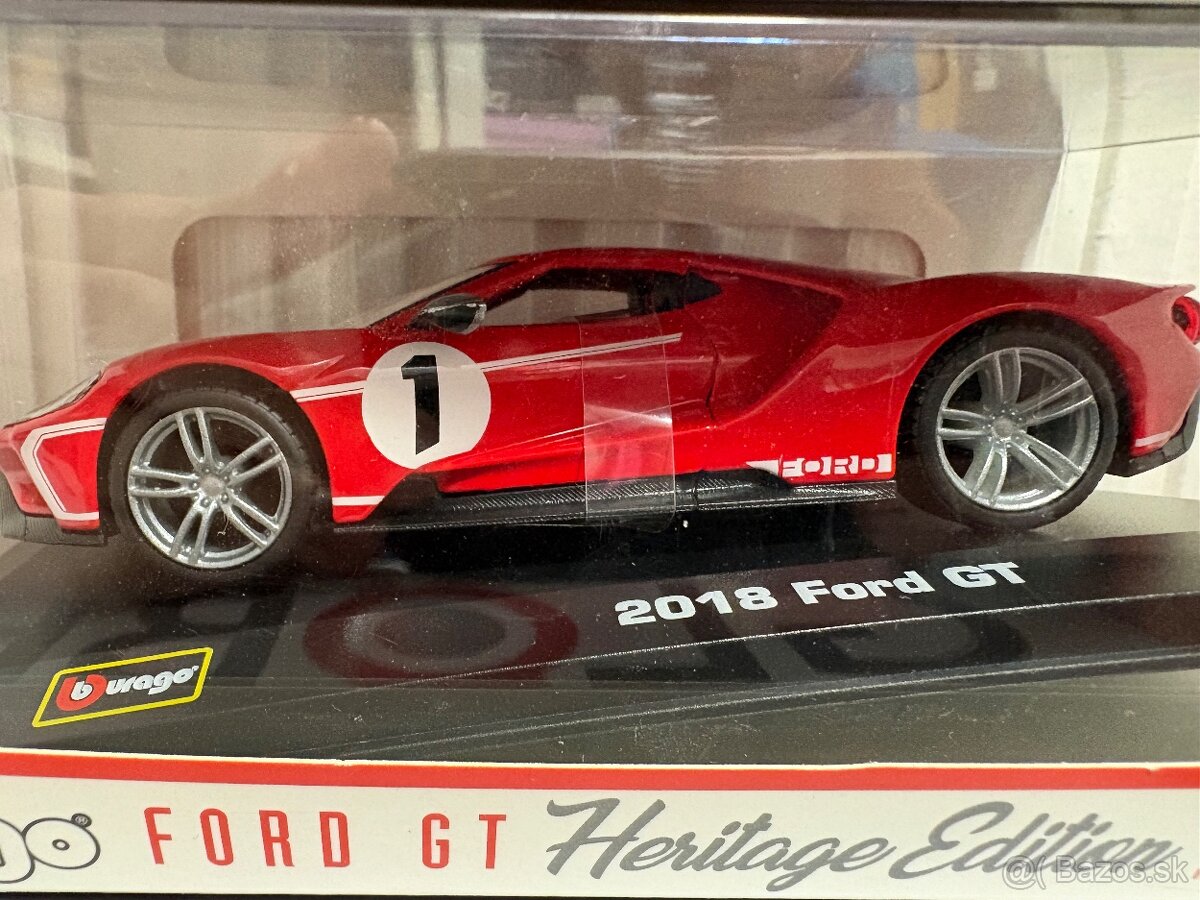 Bburago Ford gt heritage edition 1:32 - 2